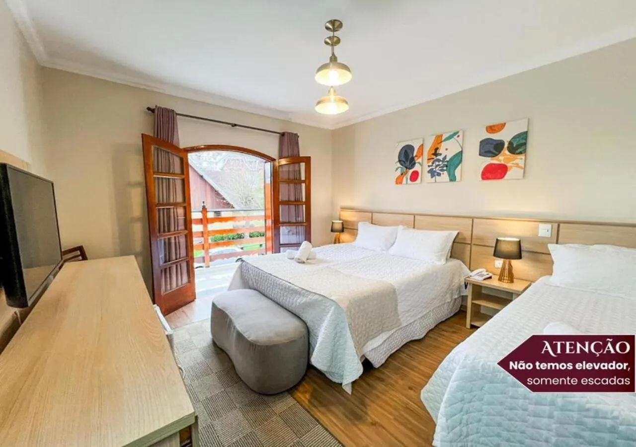 ***  Hotel Euro Suite Campos Do Jordao By Nacional Inn - A 800 Metros Da Vila Capivari ブラジル
